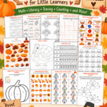 36+ Free Printable Thanksgiving Worksheets for Preschool & Kindergarten - 5