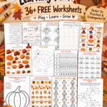 36+ Free Printable Thanksgiving Worksheets for Preschool & Kindergarten - 6